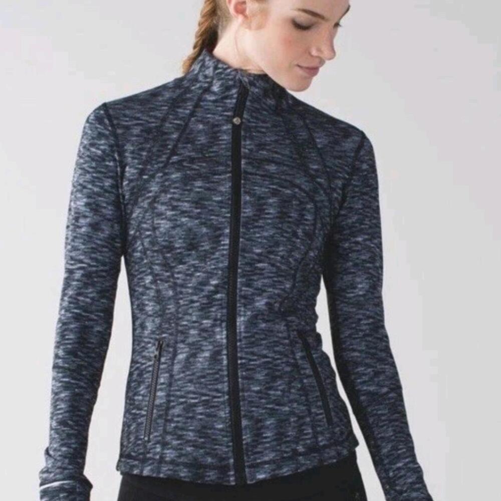 Lululemon Define Jacket "Dramatic Static White Bl… - image 1